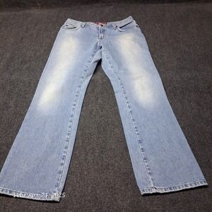 VTG Y2K So Jeans Women Size 9 Blue Boyfriend Relaxed Wide Leg
